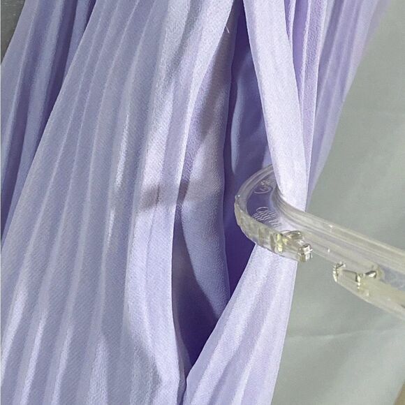 Self-Portrait Chiffon Midi-Dress size 2 - Picture 10 of 13